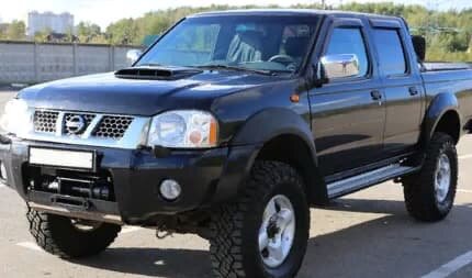 Дефлекторы окон (ветровики) Nissan NP300 (D22) 2008/Frontier (D22) 2001-2005/Navara (D22) 2001-2005 (Ниссан НП300) Кобра Тюнинг