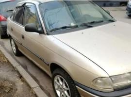 Дефлекторы окон (ветровики) Opel Astra F Sd 1991-1998"EuroStandard" (Опель Астра) Кобра Тюнинг